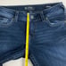 Silver Jeans Suki Mid Rise Capri jeans Dark wash Stretch Size 32