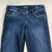 Silver Jeans Suki Mid Rise Capri jeans Dark wash Stretch Size 32