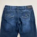 Silver Jeans Suki Mid Rise Capri jeans Dark wash Stretch Size 32