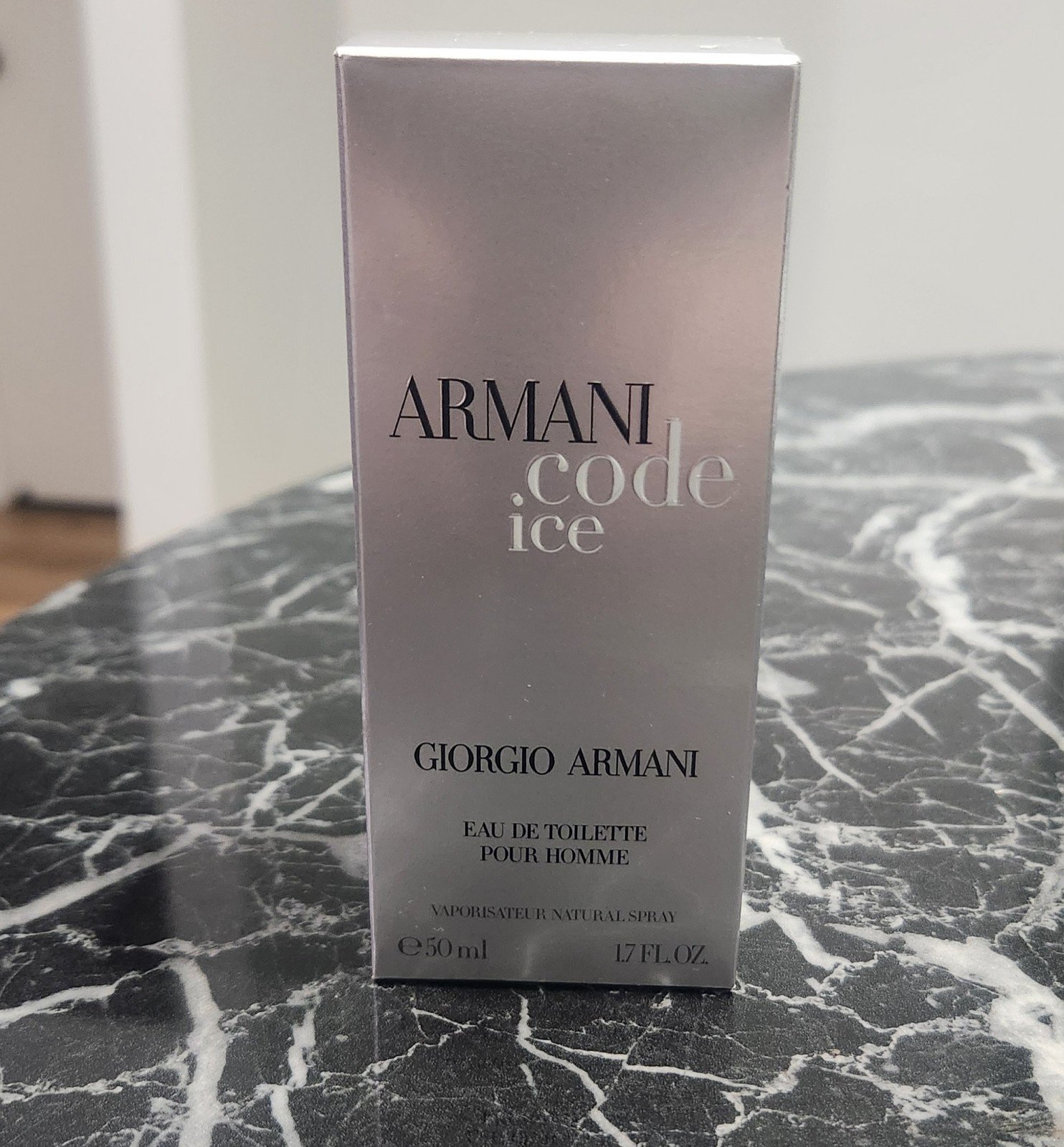 Giorgio Armani code ice pour homme 50ml discontinued offers not excepted