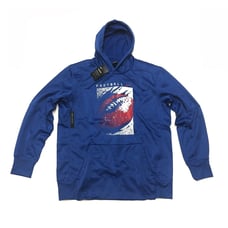 Nike DRI-fit Football Hoodie Mens Sz L AO5442-493 Royal Therma Performance
