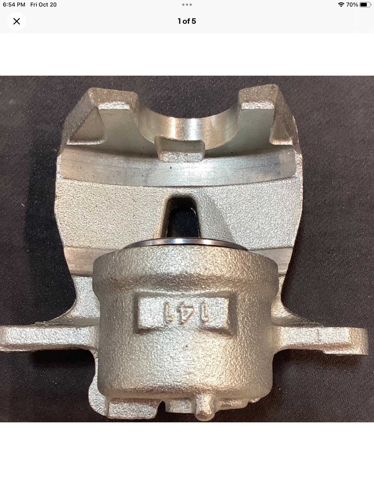 New Car Quest Caliper 19-b3195 And Bracket Used