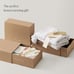 Double Stitch by Bedsure 100% Cotton Tufted Throw Blanket