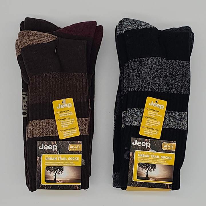 Jeep Urban Trail Socks (Brand New)