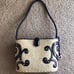 Brighton Woven Leather Studded Handbag