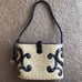 Brighton Woven Leather Studded Handbag