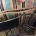 Brighton Woven Leather Studded Handbag