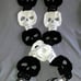 Skull Scarf pick any 3 colors 72 inches