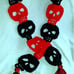 Skull Scarf pick any 3 colors 72 inches