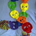 Skull Scarf pick any 3 colors 72 inches