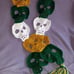 Skull Scarf pick any 3 colors 72 inches