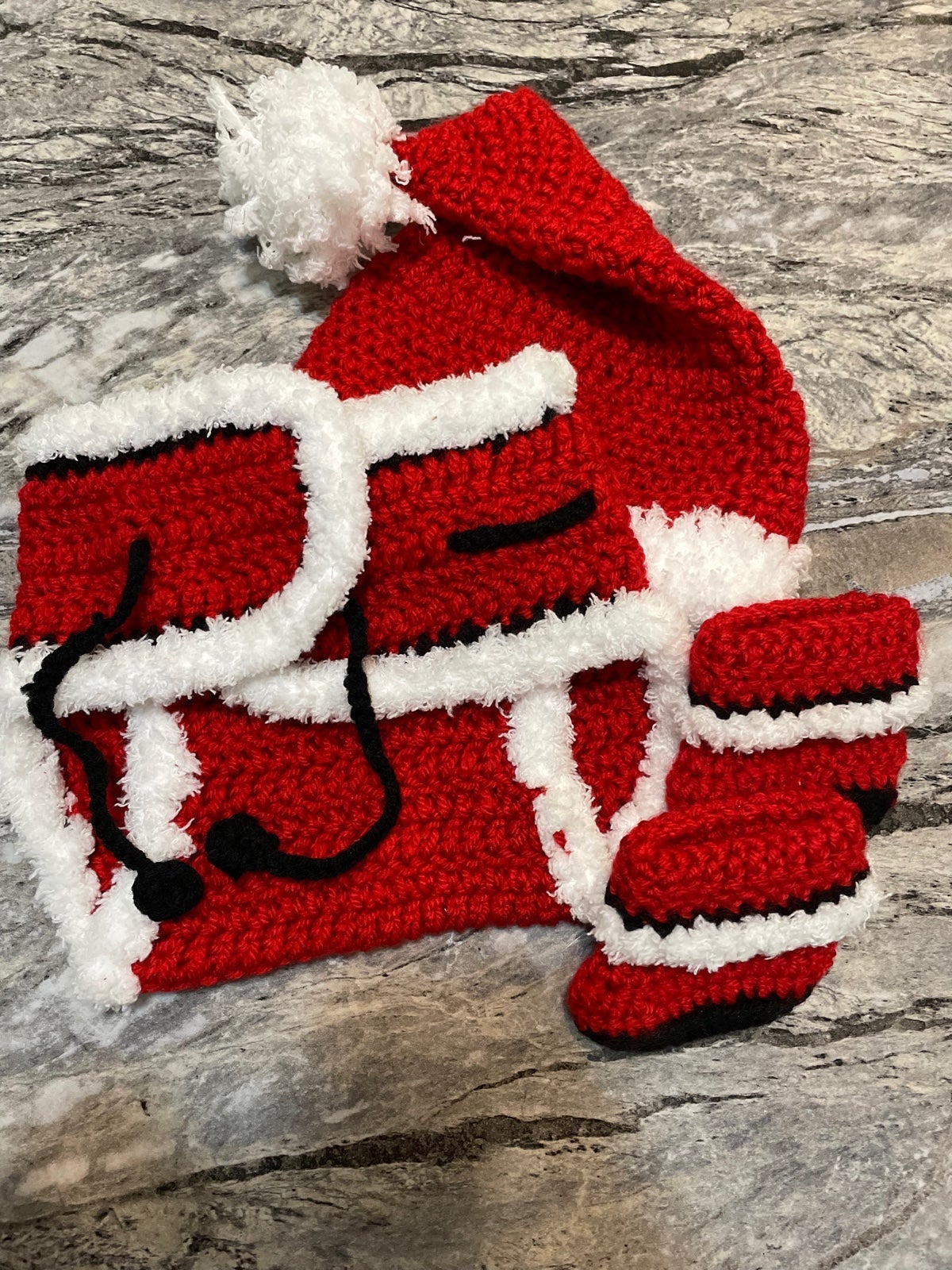 NEW Fluffy Santa Outfit
