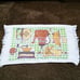 Vtg Kitchen Rug 70s Coffee Tea Pot Grinder Rolling Pin (lb)