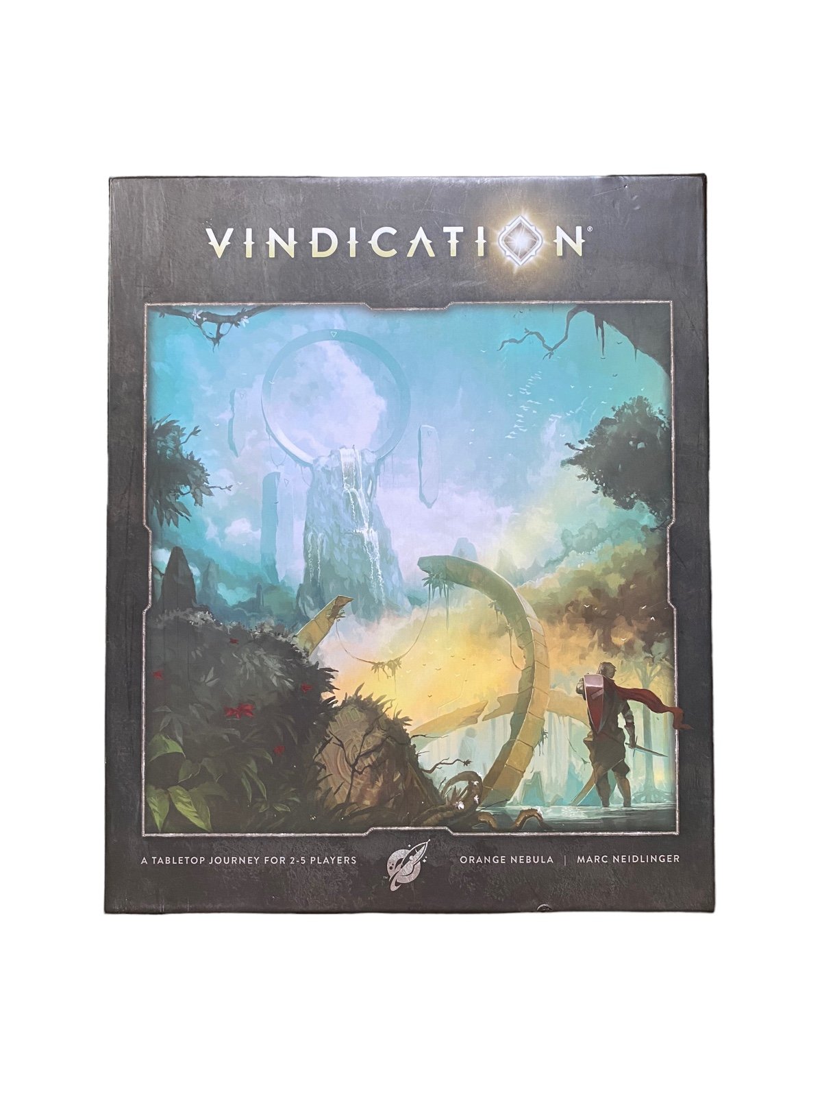 Vindication Board Game, Orange Nebula, Excellent Condition, Complete