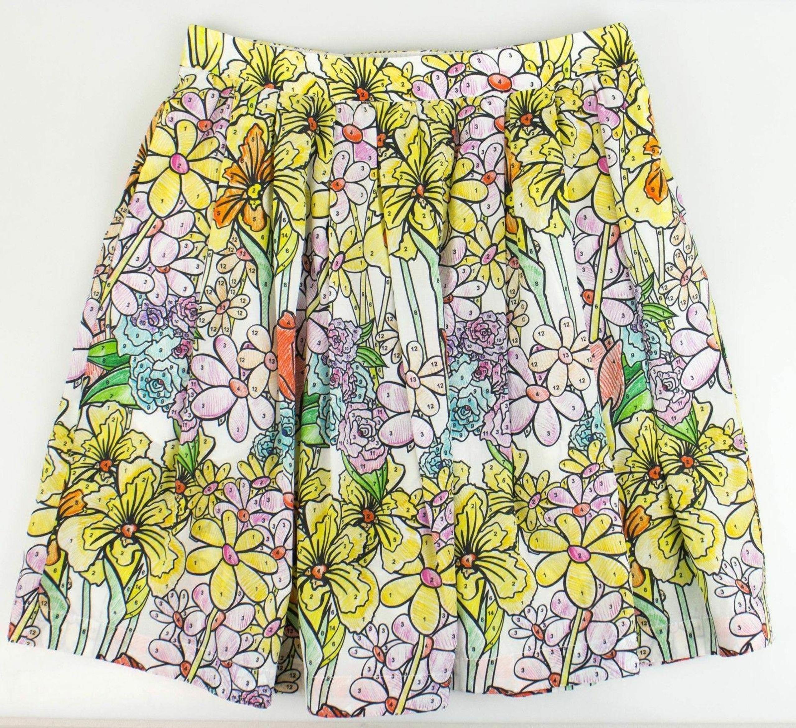 Moschino Couture x Jeremy Scott Pleated Mini Skirt - US 8