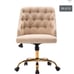 Beige Home Office Desk Chair