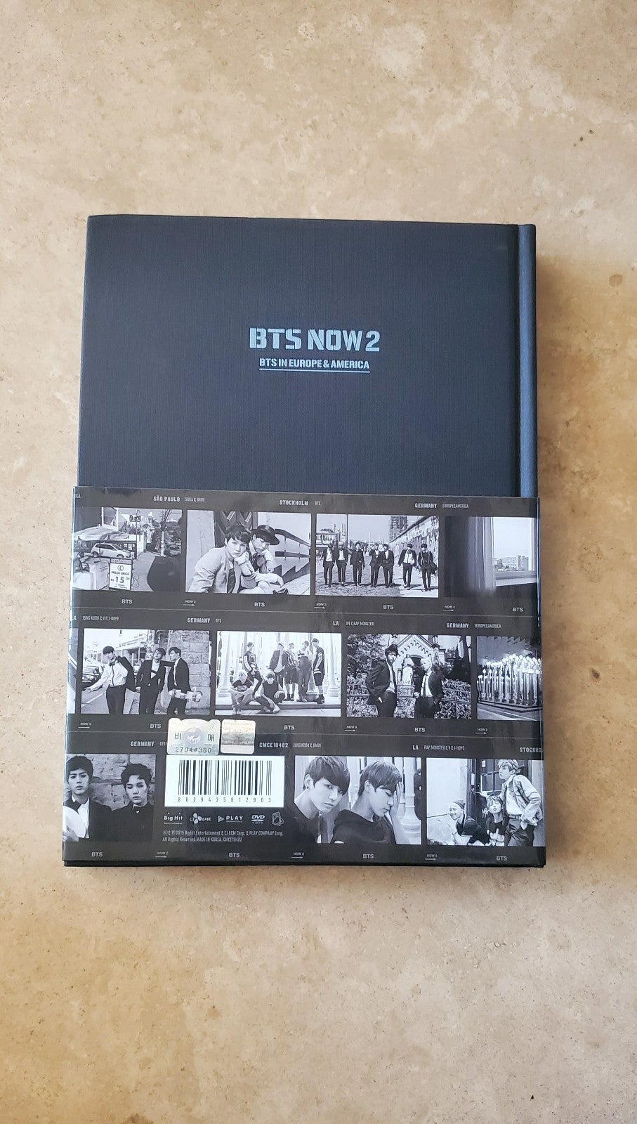 BTS NOW 2 Europe and America Photobook DVD