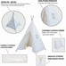 Canvas Kids Playhouse Tent