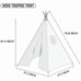 Canvas Kids Playhouse Tent