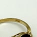 14k Yellow Gold Amethyst Ring Size: 5.5 Grams: 1.7