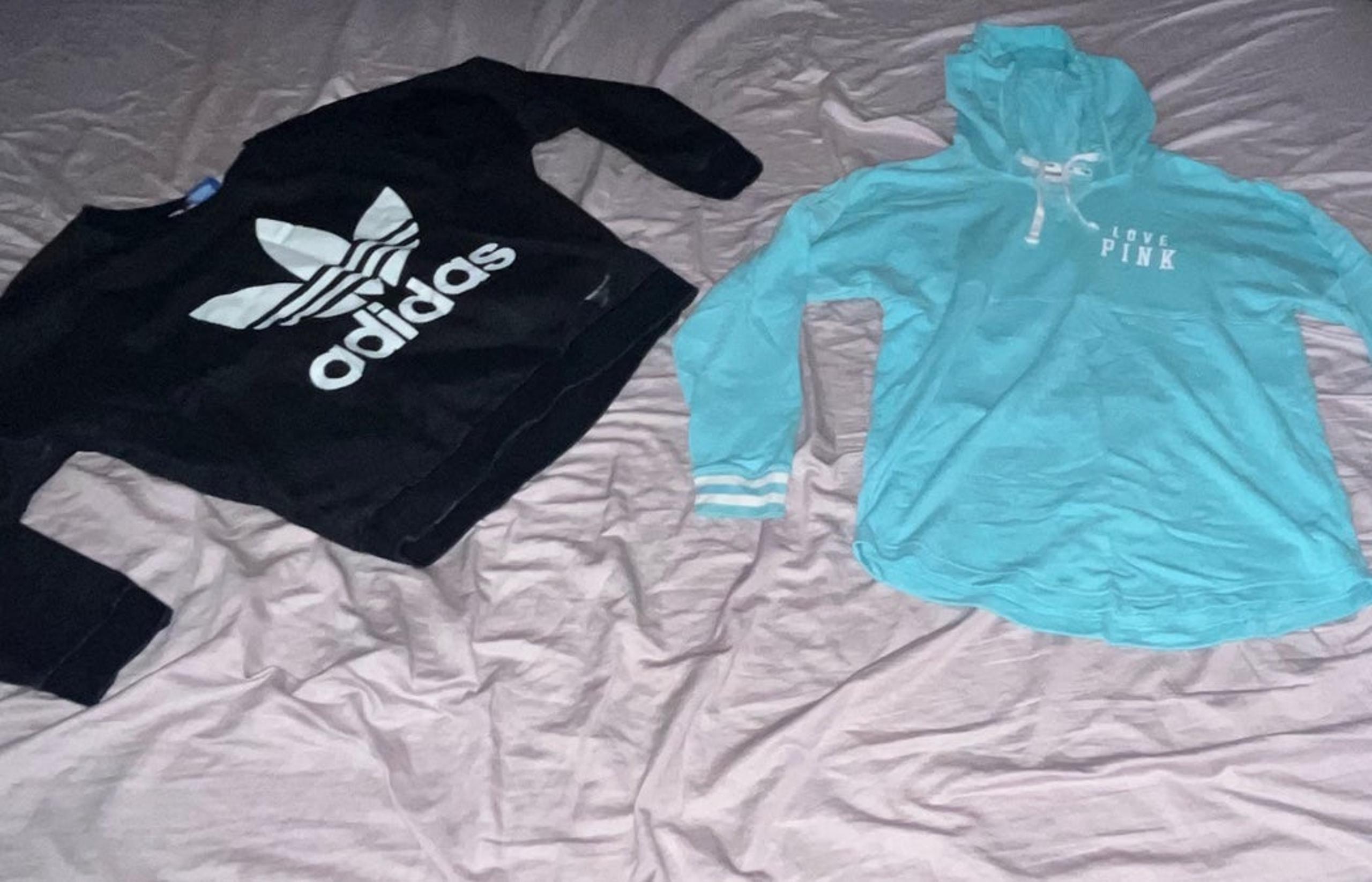 Adidas & pink by victoria secret sweater jacket bundle