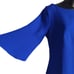 Vince Camuto Dress Women's Blue Half Sleeve Bell Cuff Crewneck Lined Sz 6 NWT