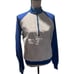 Vintage European Fashion Imports Blue & Gray Color Block Members Only Pullover