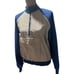 Vintage European Fashion Imports Blue & Gray Color Block Members Only Pullover