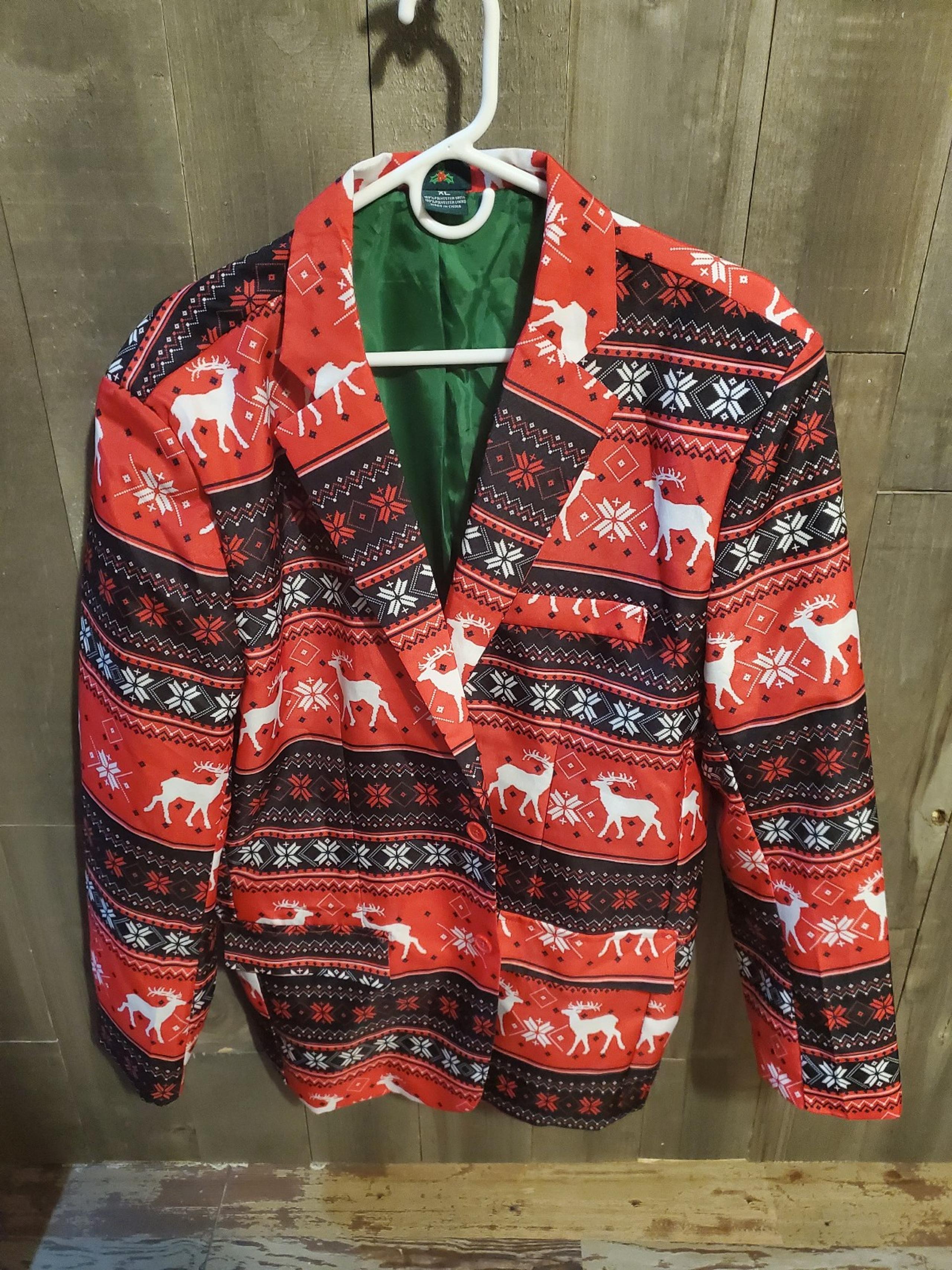 Christmas Blazer/Jacket mens xl