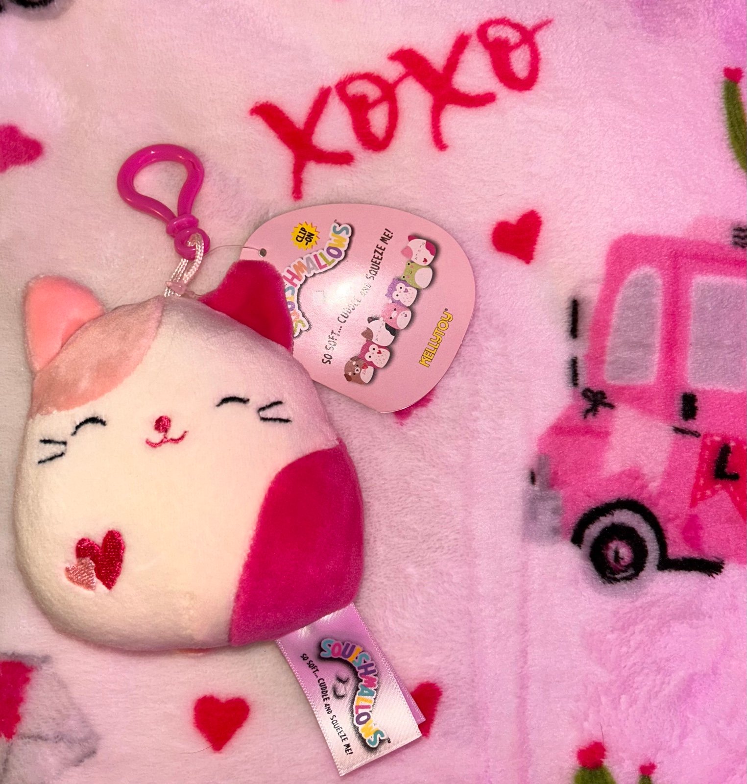 OG Roxy Squishmallow Clip BNWT