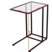Furniture Home Décor Sofa End Table Coffee Side Table with Glass Top L2