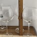 Balloon Wine Goblets Etched Red Wine Glasses mismatched set of 4 party mix