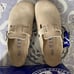 Clog Suede Leather Size Eur 40 Sandals Schmale weite narrow fit