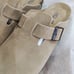 Clog Suede Leather Size Eur 40 Sandals Schmale weite narrow fit