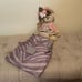 Coach Duffle Bag & Case Zebra Putty Like New Used Once