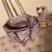 Coach Duffle Bag & Case Zebra Putty Like New Used Once