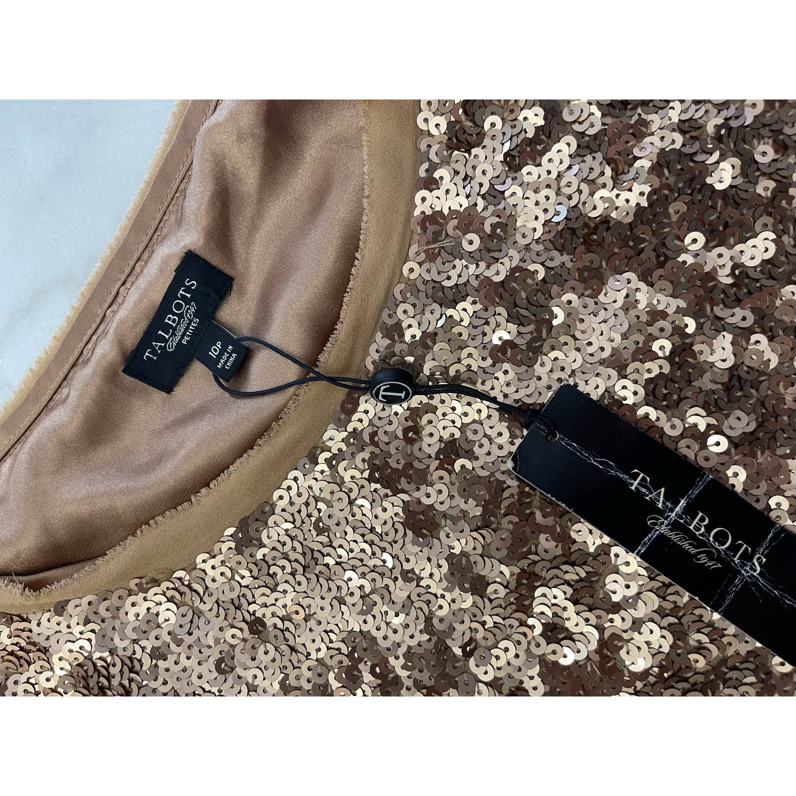 NWT 149 Talbots sequined top. NWT Talbots