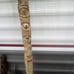 Hand carved walking sticks with self defense in mind