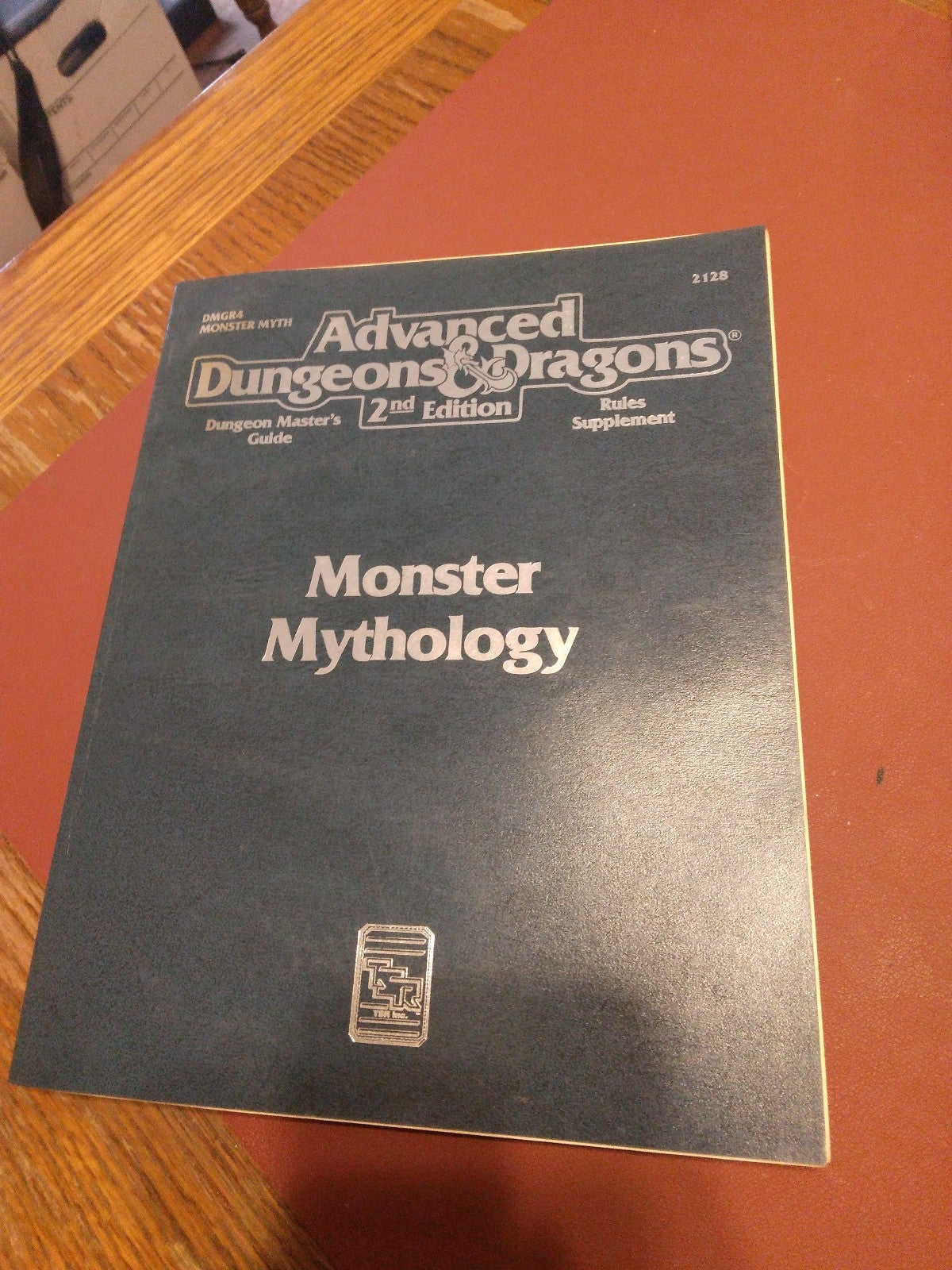 TSR Advanced Dungeons and Dragons 2nd Edition 2128 Monster Mythology