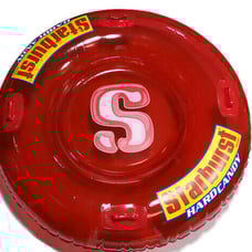 Starburst SnowTube Clear Red Like Candy pool float