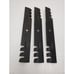 Rotary 15-6298 Lawn Mower Blades for 17” Cut For Dixon Gravely 3 Pack