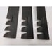 Rotary 15-6298 Lawn Mower Blades for 17” Cut For Dixon Gravely 3 Pack