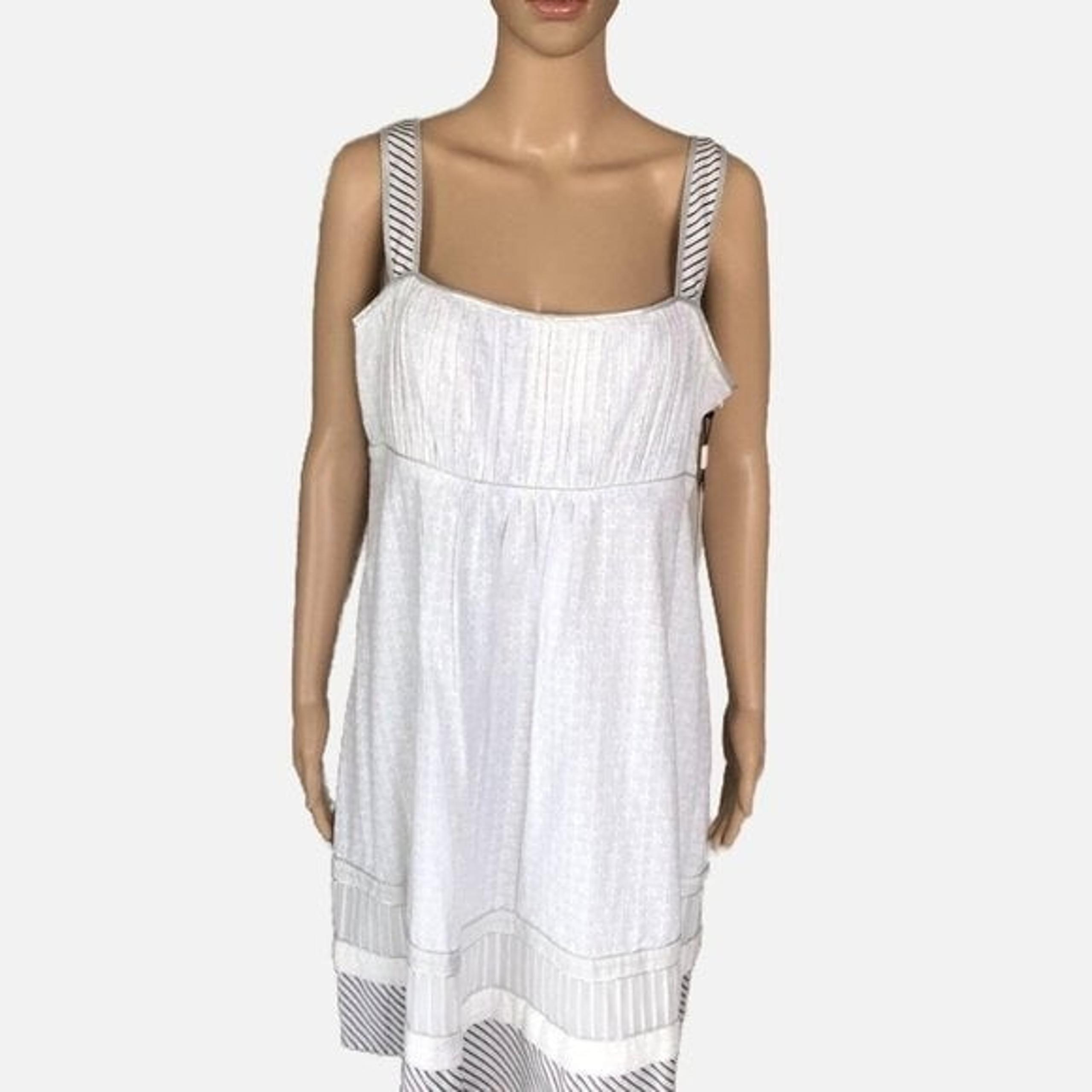 Calvin Klein Women Bluestone Baby Doll Sleeveless Slip Dress Lined Size 14. New