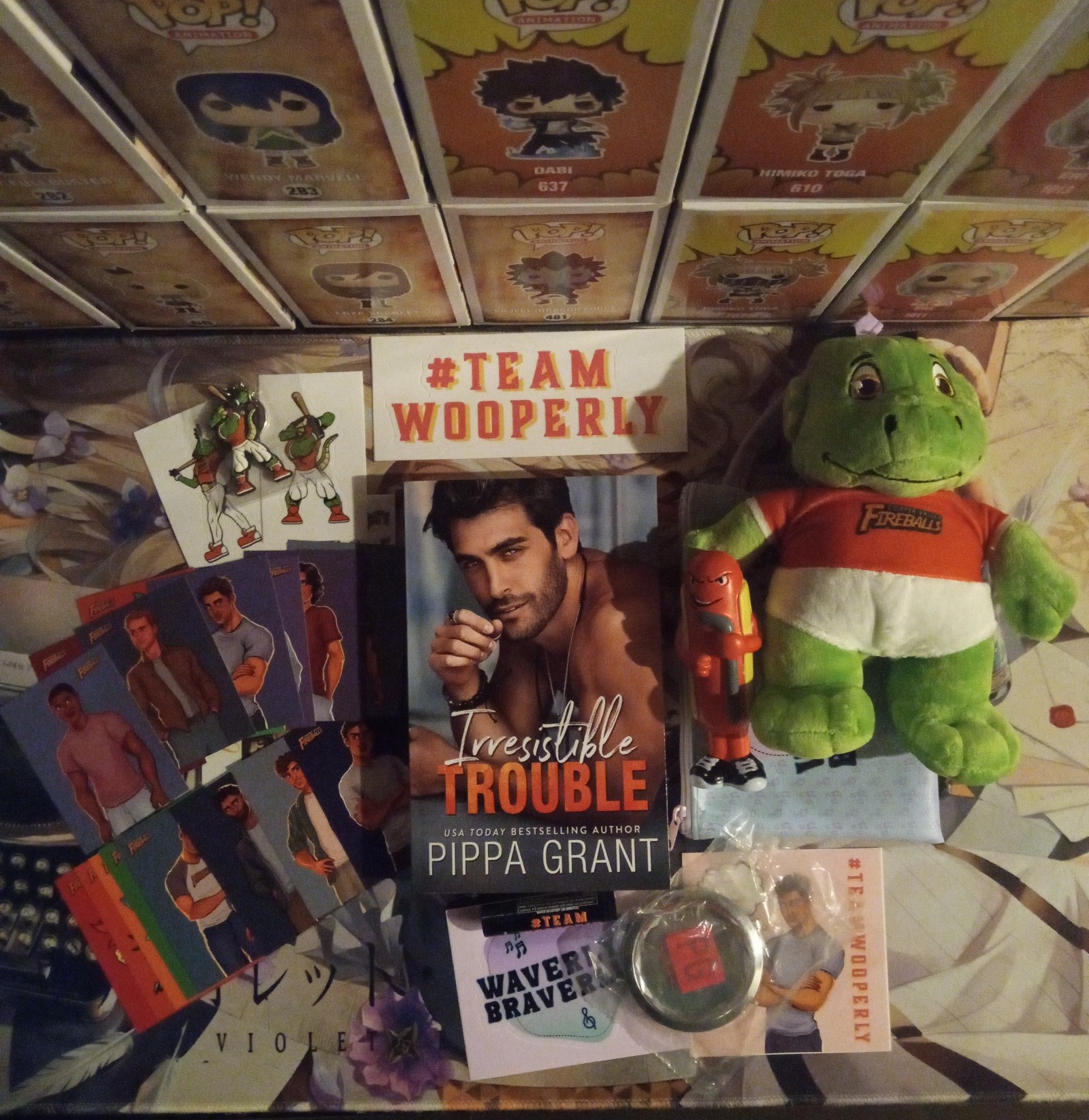Signed Book Plate Irresistible Trouble By Pippa Grant