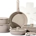 15pcs Pots and Pans Set, Nonstick Cookware Set Detachable Handle