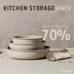 15pcs Pots and Pans Set, Nonstick Cookware Set Detachable Handle