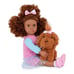 Our Generation Safie & Ginger 18” Doll And Pet Pup Set
