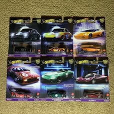 Hotwheels Premium Car Culture Exotic Envy Set 2024 (with Chase)
