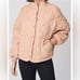 Blanknyc pink sand rift womens collared jacket