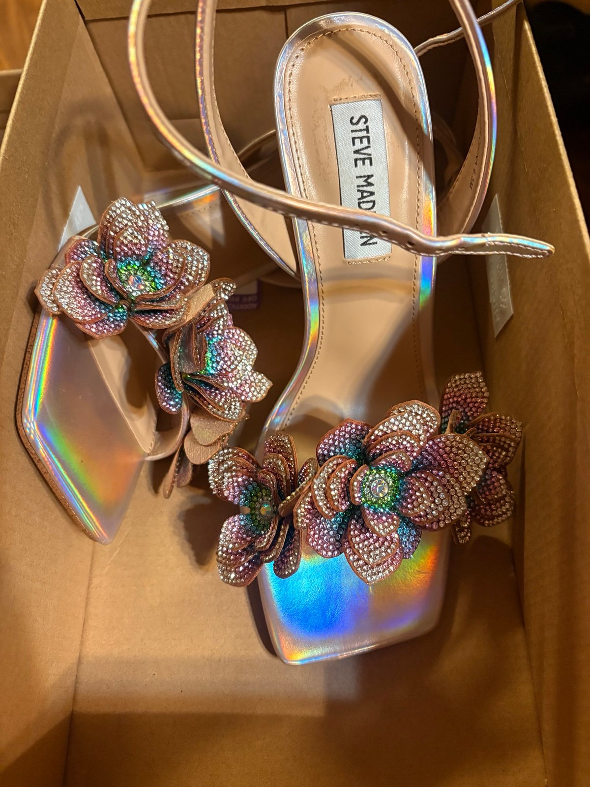 Steve Madden Ulyana Rainbow heels